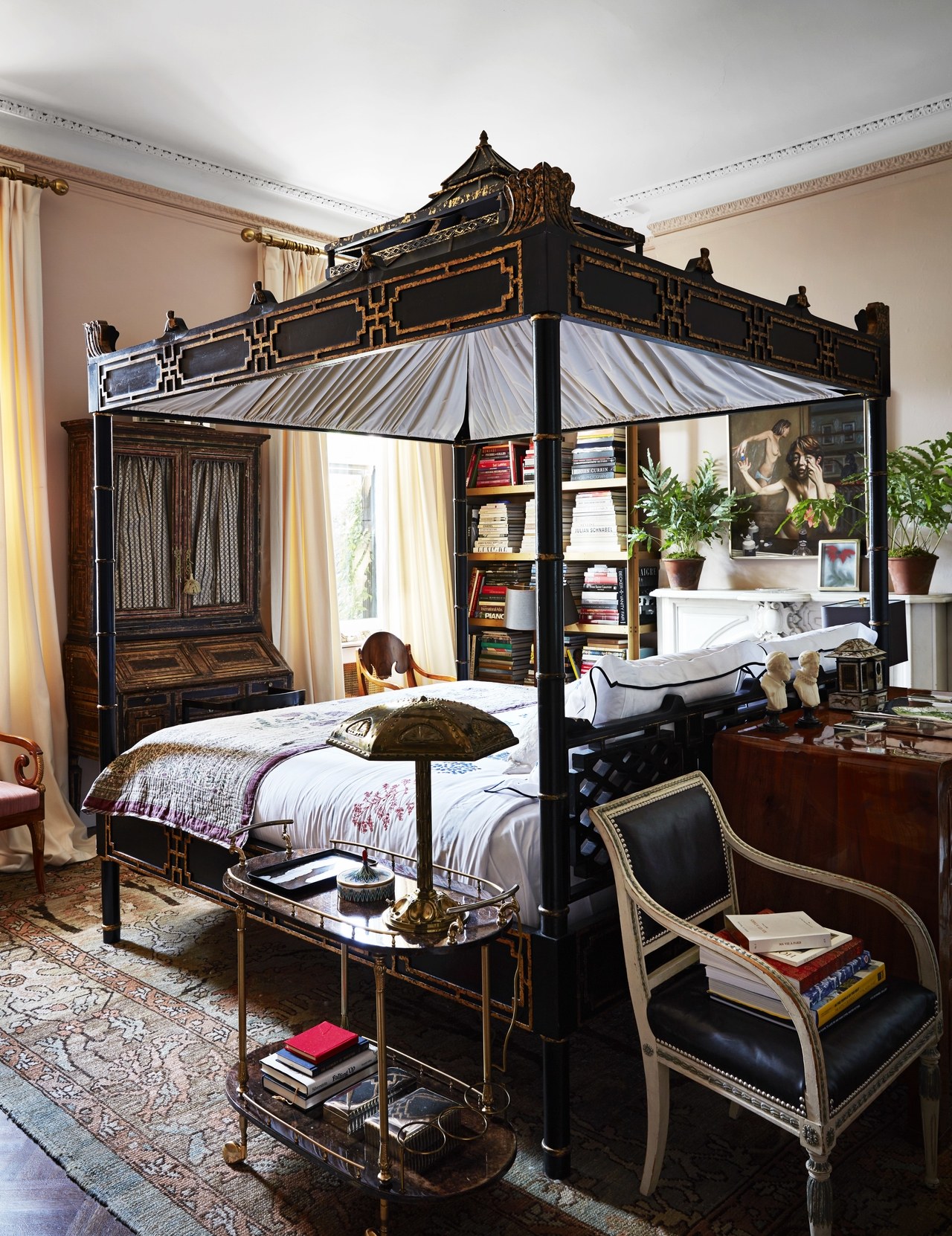 Furniture Trends with Architectural Digest Brass and Burl